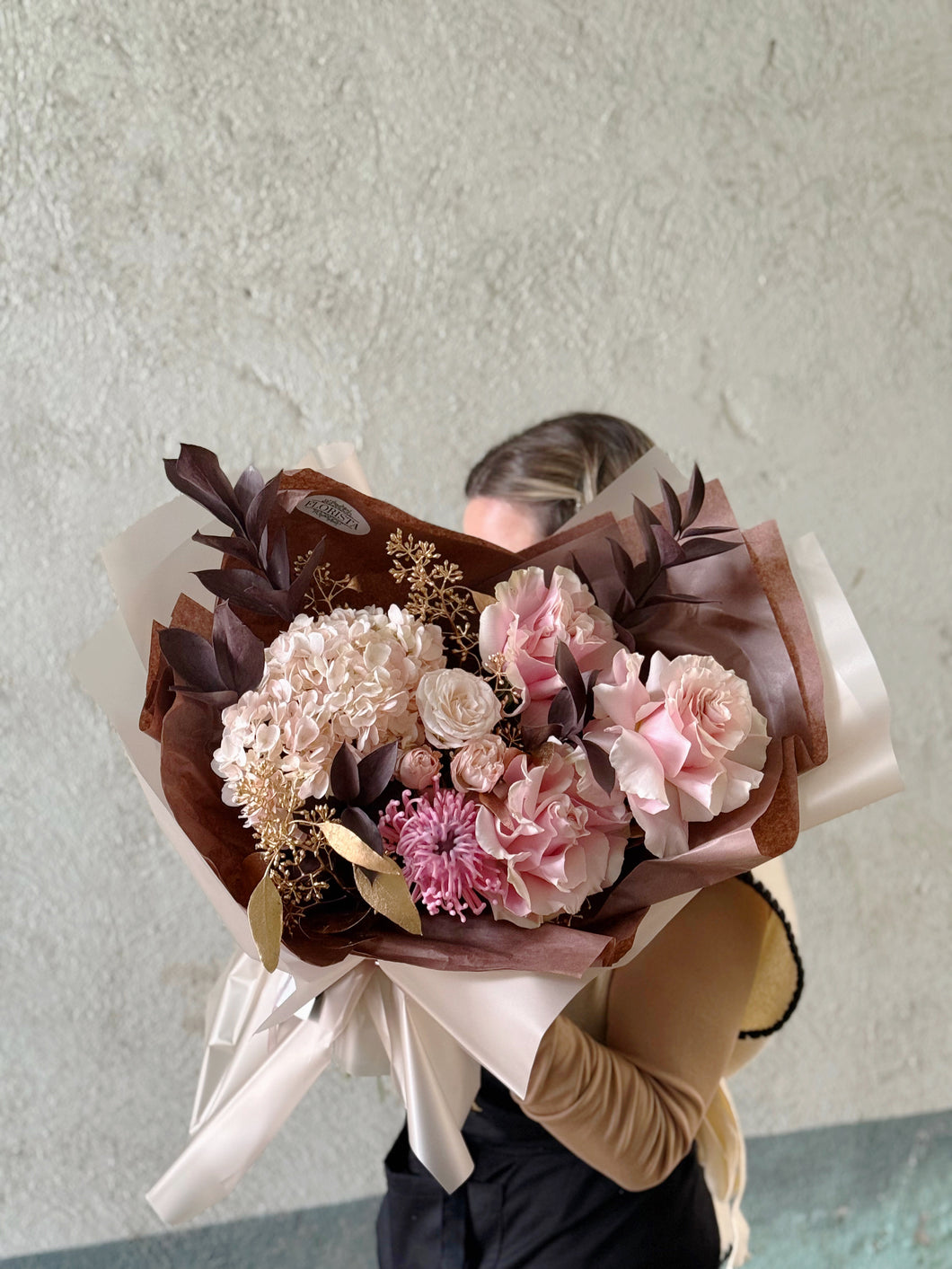 Buchet “Gold Love”